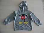 MICKEY DISNEY HOODIE NIEUW, Kinderen en Baby's, Kinderkleding | Maat 104, Disney, Trui of Vest, Nieuw, Ophalen of Verzenden
