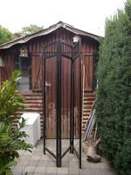 1920s houten paravent kamerscherm, Huis en Inrichting, Ophalen, Gebruikt