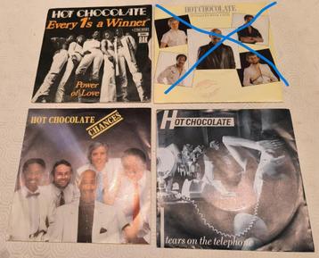 Hot Chocolat - 7 singles voor 8 € beschikbaar voor biedingen