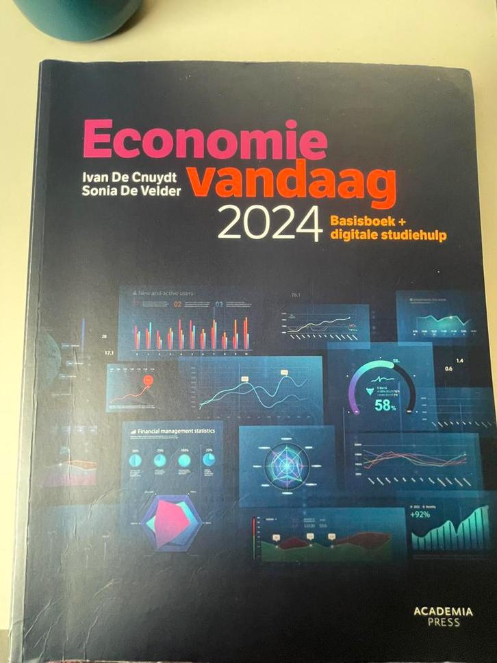 Ivan De Cnuydt - Economie Vandaag 2024, Boeken, Economie, Management en Marketing, Ophalen of Verzenden
