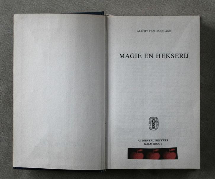 Magie en hekserij., Livres, Science, Utilisé, Enlèvement ou Envoi