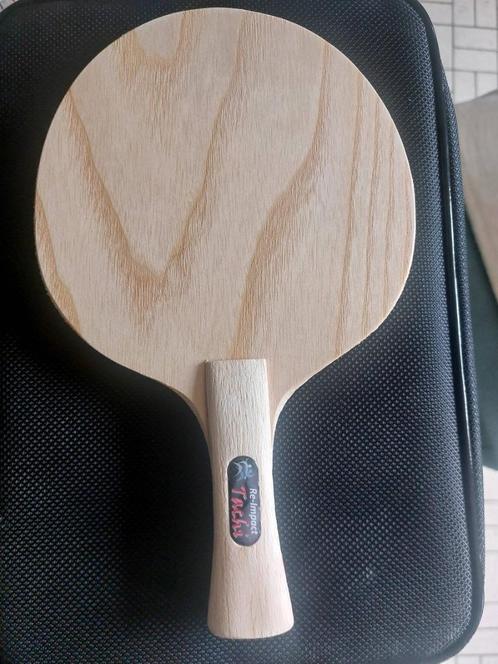 Raquette bois combi tennis de table re-impact tachi, Sport en Fitness, Tafeltennis, Nieuw, Overige typen, Ophalen of Verzenden