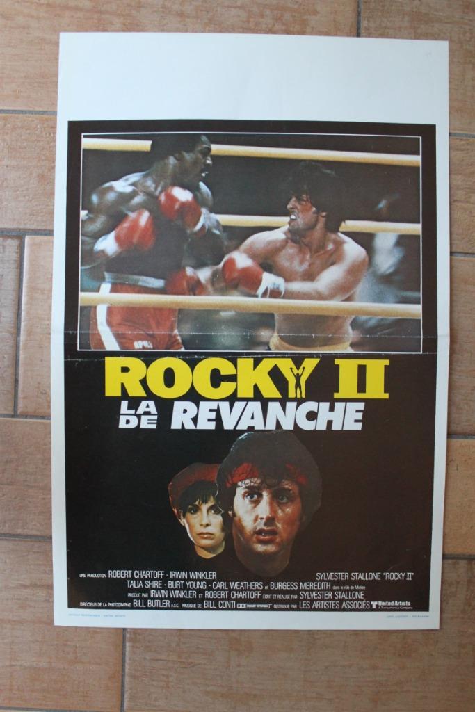 filmaffiche Sylvester Stallone Rocky 2 filmposter, Verzamelen, Posters, Zo goed als nieuw, Film en Tv, A1 t/m A3, Rechthoekig Staand