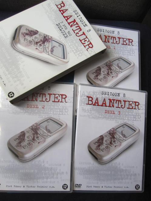Baantjer - Seizoen 8 (3 disc), Cd's en Dvd's, Dvd's | Tv en Series, Zo goed als nieuw, Thriller, Boxset, Vanaf 12 jaar, Ophalen of Verzenden