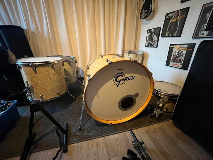 Gretsch Catalina Drumkit – Grote maten / Vintage setup, Muziek en Instrumenten, Drumstellen en Slagwerk, Zo goed als nieuw, Ophalen