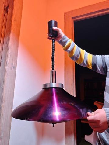 Prachtige space age hanglamp  beschikbaar voor biedingen