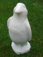 statue d un pingouin en pierre , marbre blanc , nouveau !, Jardin & Terrasse, Animal, Pierre, Enlèvement ou Envoi, Neuf