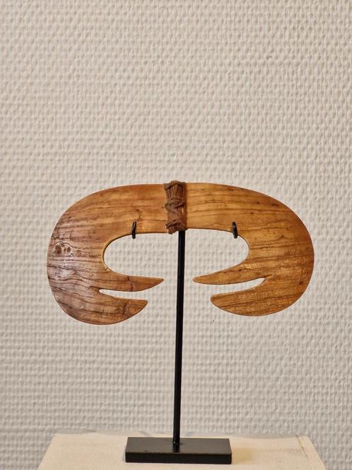 Asmat neus-sieraad, Antiek en Kunst, Kunst | Niet-Westerse kunst, Ophalen of Verzenden