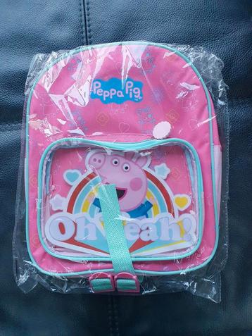 Klein rugzakje Peppa Pig beschikbaar voor biedingen