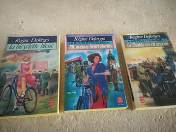 3 romans "La bicyclette bleue" de Régine Deforges pour 1,5€.