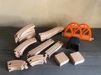 Houten treinset Ikea + extra speelmateriaal, Ophalen, Zo goed als nieuw