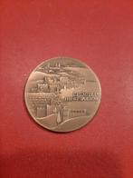 Plaque de bronze en relief à collectionner Jérusalem Israël, Timbres & Monnaies, Pièces & Médailles, Enlèvement ou Envoi