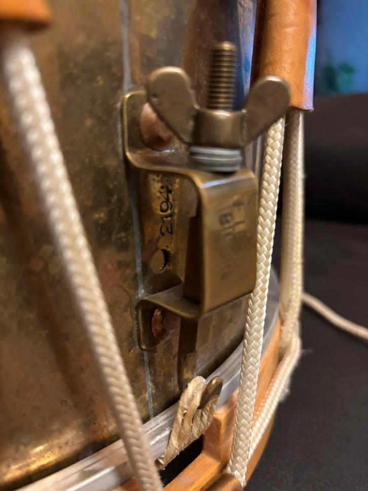 F.LEBON Binche trommel, Muziek en Instrumenten, Drumstellen en Slagwerk, Zo goed als nieuw, Ophalen