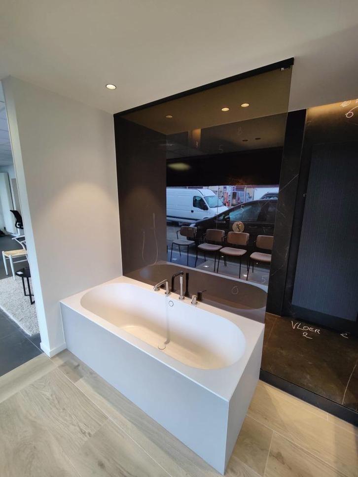 Douchewand - glaswand, Doe-het-zelf en Bouw, Glas en Ramen, Nieuw, Glasplaat, 160 cm of meer, 160 cm of meer, Veiligheidsglas