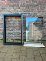 Inbouw blok-kozijn raam van firma Belisol, Doe-het-zelf en Bouw, Ophalen, Kunststof, Gebruikt, Minder dan 75 cm