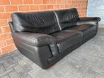 Leder 3 zit zetel - NIEUWSTAAT, Huis en Inrichting, Ophalen, Zo goed als nieuw, Leer