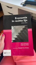 Andre Van Poeck - Economie in rechte lijn, Ophalen of Verzenden, Zo goed als nieuw, Nederlands, Andre Van Poeck; Bruno de Borger