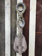 Oud decoratieve houten scheepskatrol - Vintage bootblok, Tuin en Terras, Tuinwanddecoratie, Gebruikt, Ophalen