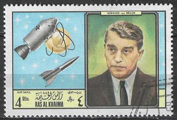 Ras Al Khaima 1969 - Stampworld 310 - von Braun - 4 R. (ST) beschikbaar voor biedingen