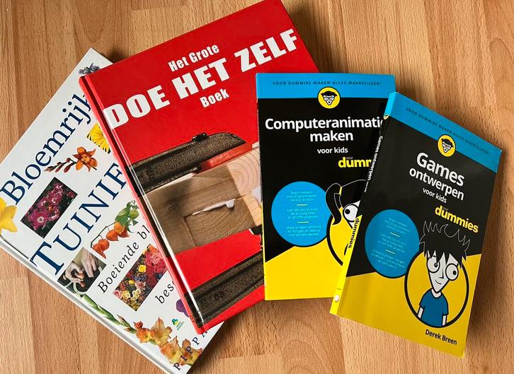 Het grote doe-het-zelf boek, tuinieren, games, pc animatie, Livres, Livres Autre, Enlèvement ou Envoi
