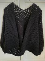 Hexagon Gehaakte vest maar S-M, Ophalen of Verzenden, Zwart