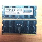 2 x 16Gb DDR4 PC4-25600 PNY RAM, Computers en Software, RAM geheugen, Gebruikt, Verzenden, DDR4, Laptop