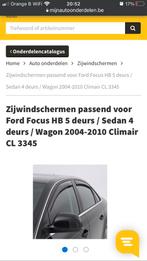 Zijwindschermen climair Ford Focus 2004 - 2010, Enlèvement, Neuf, Ford