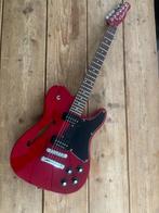Fender Jim Adkins Telecaster rouge cramoisi transparent - me, Musique & Instruments, Comme neuf, Enlèvement ou Envoi, Fender, Semi-solid body