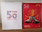 Metalen decoratie plaat 50 jaar Citroën en Total, Ophalen of Verzenden