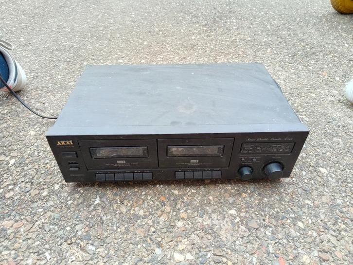 Akai HX-27W Cassettedeck, Audio, Tv en Foto, Cassettedecks, Akai, Ophalen