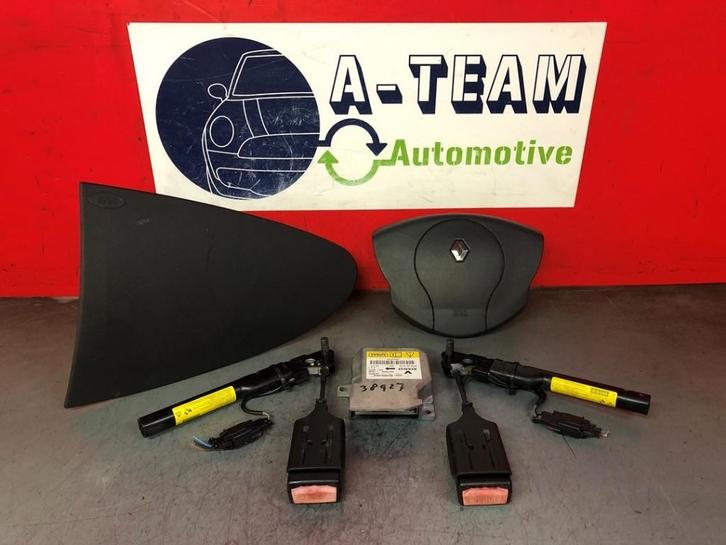 AIRBAG SET + COMPUTER Renault Twingo II (CN) (8200491652), Auto-onderdelen, Overige Auto-onderdelen, Renault, Gebruikt