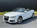 Audi A5 Cabriolet 2.0 TFSI 211 pk gelijkrichtermotor, Auto's, Voorwielaandrijving, Zwart, 4 cilinders, Leder en Stof