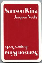 speelkaart - LK7790 - Samson kina, Ophalen of Verzenden, Zo goed als nieuw, Speelkaart(en)