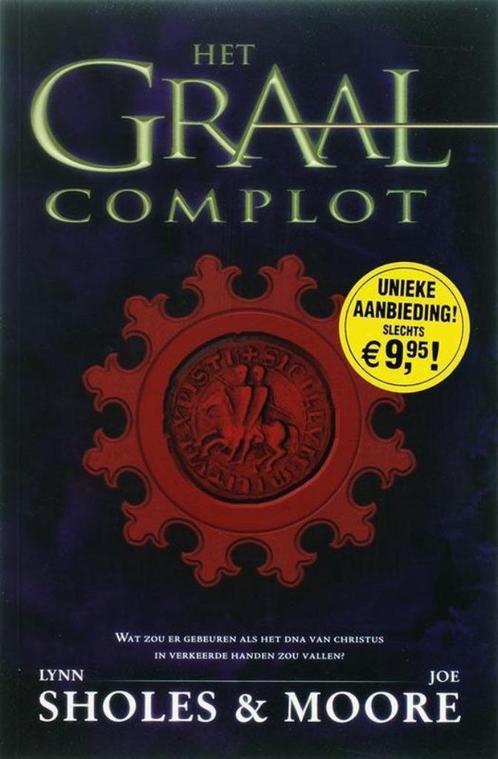 Te Koop Boek HET GRAAL COMPLOT Sholes Moore, Boeken, Thrillers, Zo goed als nieuw, Amerika, Ophalen of Verzenden