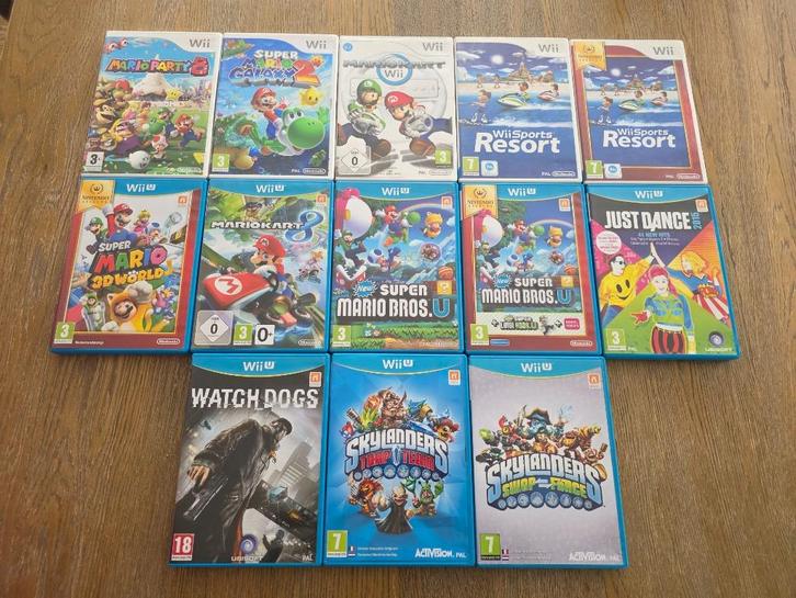 Wii u games, Games en Spelcomputers, Games | Nintendo Wii U, Gebruikt, Ophalen of Verzenden