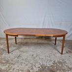 Vintage Deens design jaren 60 verlengbare eettafel teak, Huis en Inrichting, Ophalen, Gebruikt, 100 tot 150 cm, Omann Jun, Kai Kristiansen, Arne Vodder, Gplan