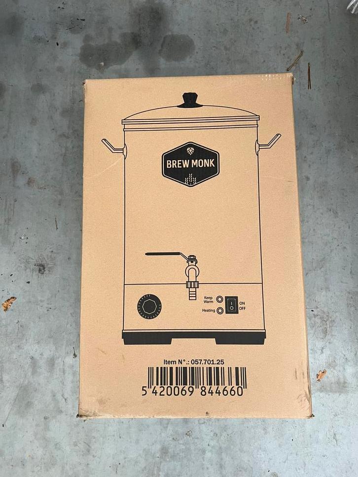 Brew monk sparge water heater 25l, Electroménager, Pompes à bière, Neuf, Autres marques, Enlèvement ou Envoi