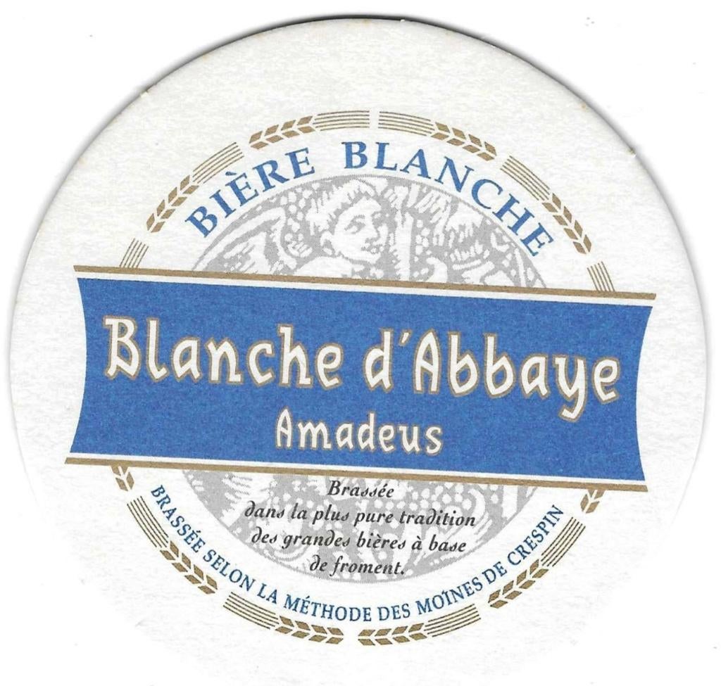 bierviltje 1st Blanche d'Abbaye Amandeus, Envoi