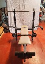 Fitnesstoestel bench press 7 standen, Ophalen of Verzenden, Zo goed als nieuw