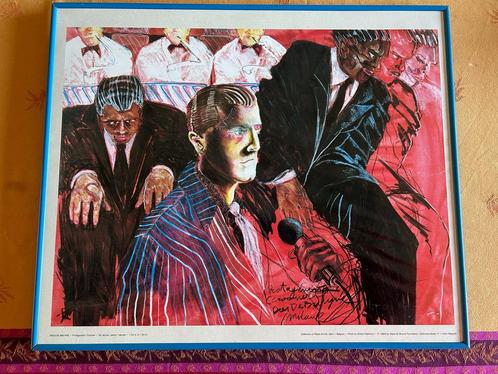 CROONER Art Print/Giclée van Dees De Bruyne, Antiek en Kunst, Kunst | Tekeningen en Fotografie, Ophalen