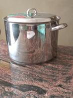 kookpot inox 18/10, Inox, Keramische plaat, Zo goed als nieuw, Ophalen