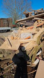 Droog brandhout uit afbraak. Ongezaagd. Gratis, Tuin en Terras, Brandhout, Ophalen