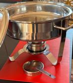 Ronde Chafing-schaal, compleet met deksel, Ophalen, Nieuw