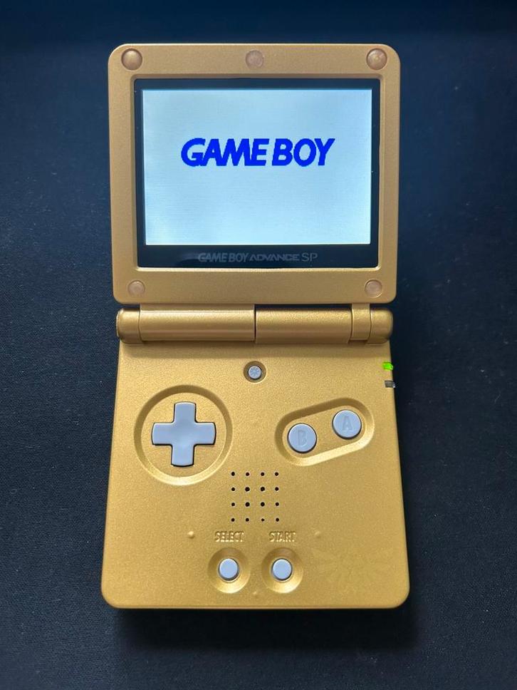 Nintendo Game Boy Advance SP édition Zelda, Games en Spelcomputers, Spelcomputers | Nintendo Game Boy, Zo goed als nieuw, Game Boy Advance SP
