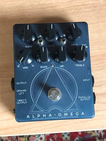 Darkglass Alpha Omega Distortion, Musique & Instruments, Enlèvement ou Envoi, Comme neuf