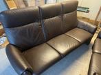 Divan en cuir 3 places, Maison & Meubles, Canapés | Coins salons complets, Enlèvement, Comme neuf, Cuir