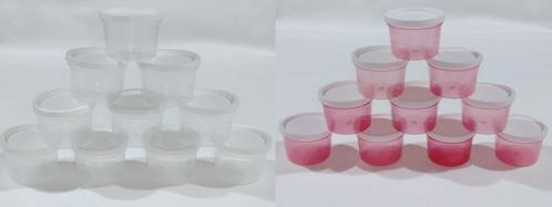 Plastic Potjes Met Deksel - 30ml - 10st - Mengpotjes - Medic, Hobby en Vrije tijd, Knutselen, Gebruikt, Gereedschap of Accessoires
