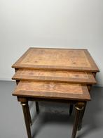 Satinwood nesting tables / 1890-1900, Antiek en Kunst, Ophalen of Verzenden