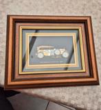Vintage Engelse Rolls Royce 1927 kader- prachtige kunst, Antiek en Kunst, Ophalen of Verzenden