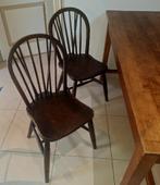 4 oude houten Windsor stoelen, Antiek en Kunst, Antiek | Meubels | Stoelen en Sofa's, Ophalen